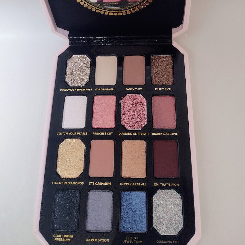 TOO FACED Pretty Rich eyeshadow palette UNUSED